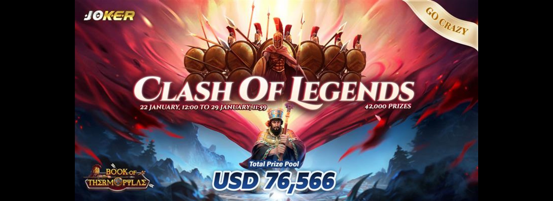 Clash of Legends: Joker Go-Crazy Competition
